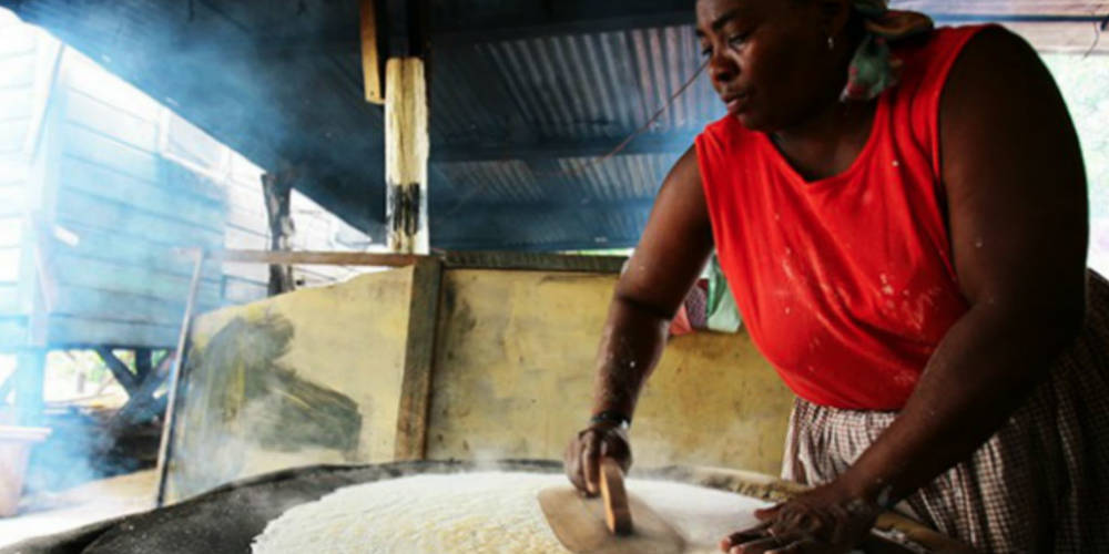 Cassava-Making